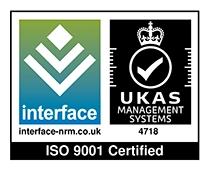 Interface UKAS ISO 9001 Certified |